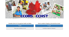 Desktop Screenshot of ccohs-cchst.ca